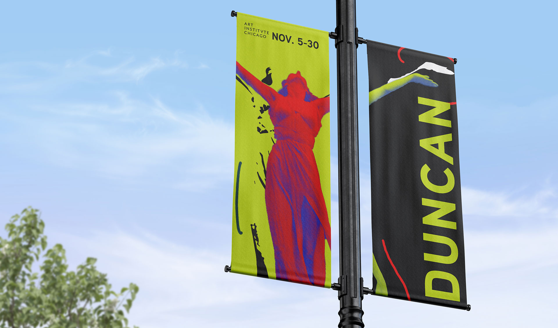 Modern Icons Exhibition Banner