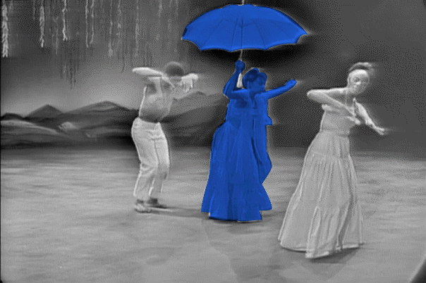 Alvin Ailey performance with animated motion